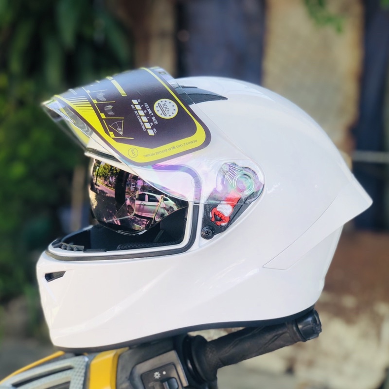 MŨ BẢO HIỂM FULLFACE 2 KÍNH LÓT THÁO RỜI VỆ SINH HOẶC THAY THẾ ĐƯỢC, CHÍNH HÃNG ROYAL M266
