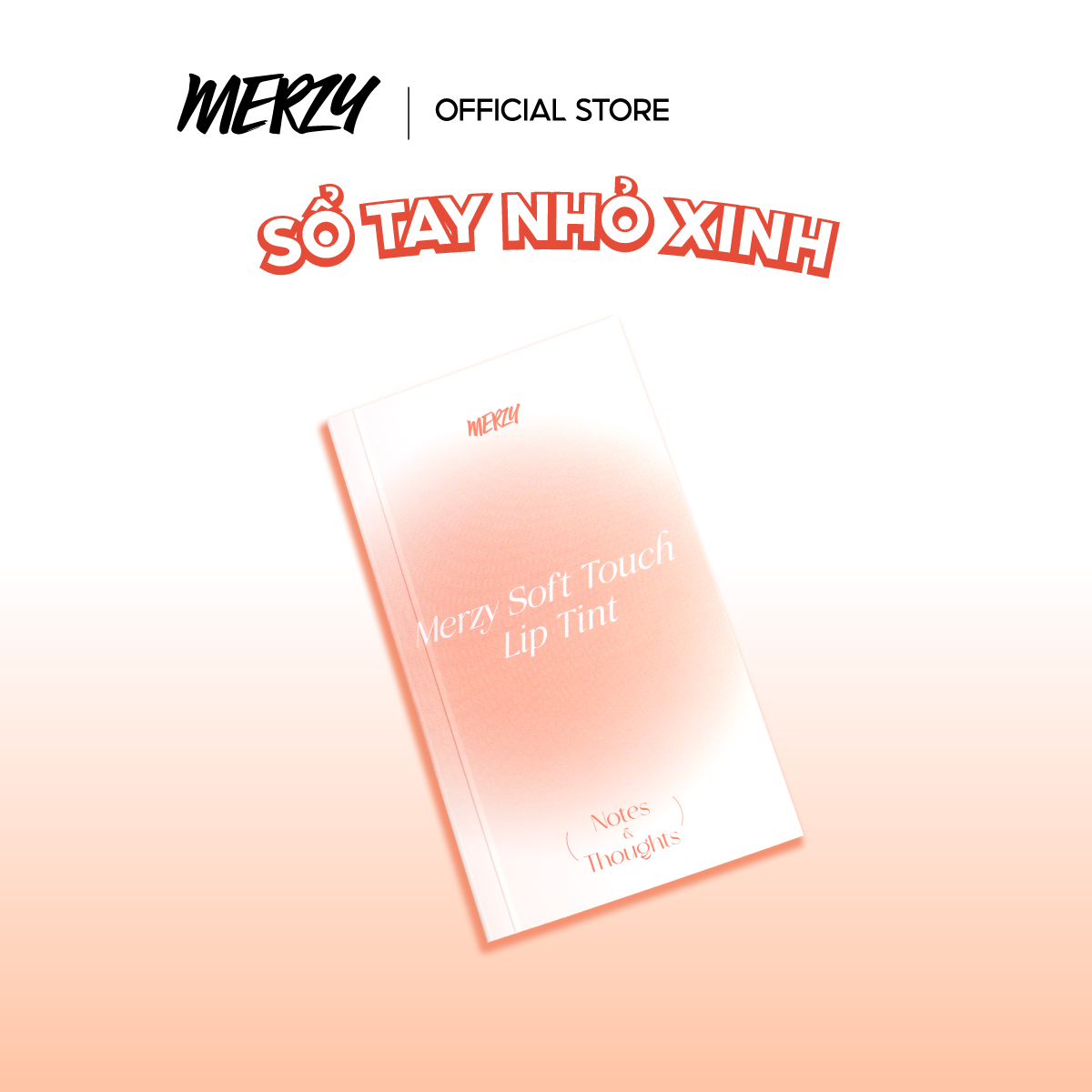 [HB Gift] [Hàng tặng không bán] Merzy Sổ tay nhỏ xinh Soft Touch 3