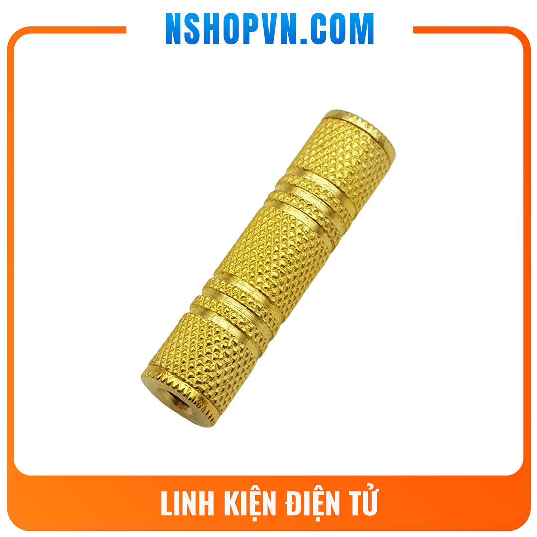 Bộ đầu nối jack âm thanh 3.5mm 2 đầu cái