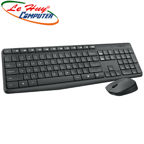 Bộ Phím Chuột Không Dây Logitech MK235