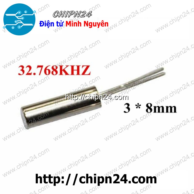 Thạch anh 32.768k dip 3x8mm