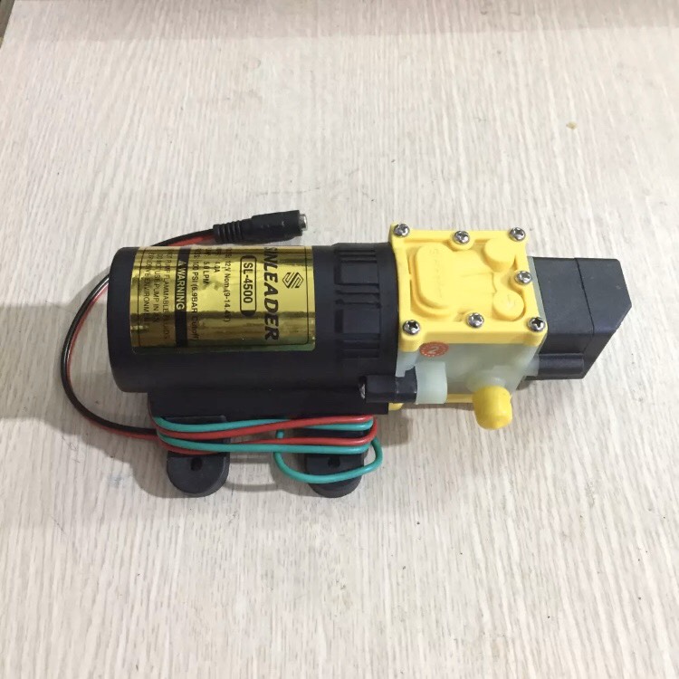 [HCM]Máy bơm mini tăng áp lực nước loại 12V - 60W lưu lượng 5L/phút