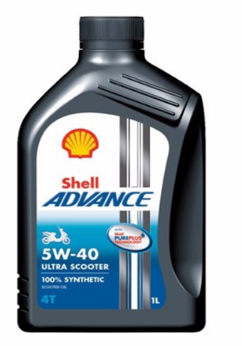 Shell Advance Ultra Scooter 5W40 1 lít