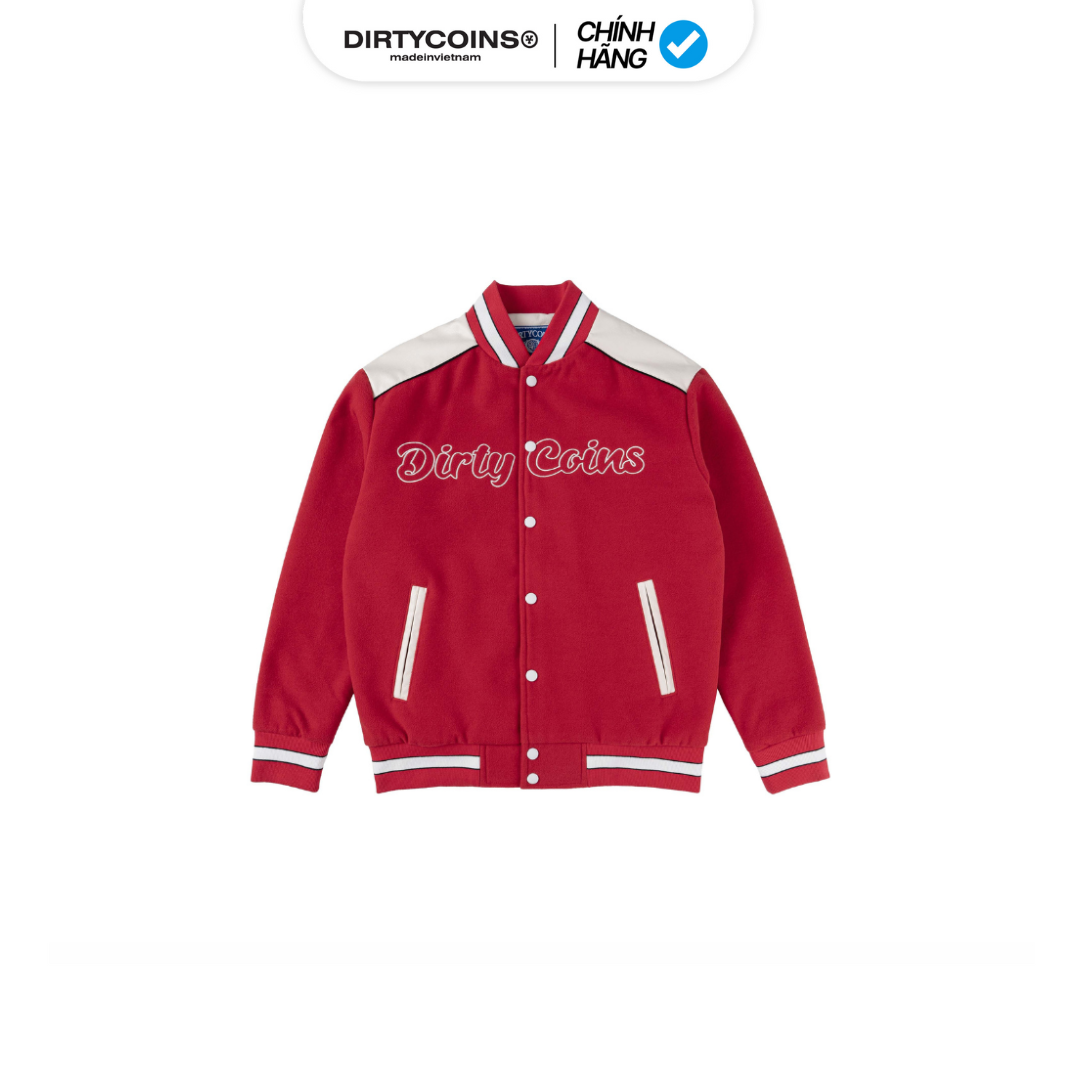 Áo Khoác DirtyCoins University Felt Varsity Jacket