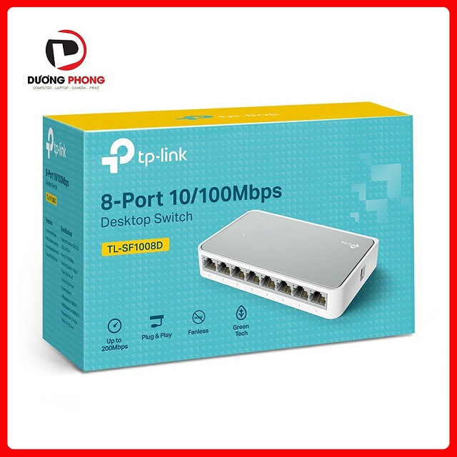Bộ chia mạng Switch 8 port Tp - Link TL-SF1008D