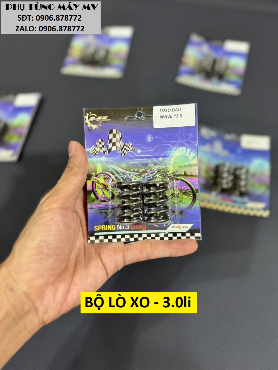 Lò xo đầu CKHL đủ mẫu dành cho xe Dream Wave