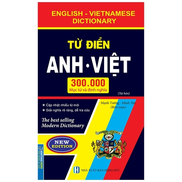 Fahasa - Từ Điển Anh Việt 300000 Mục Từ Và Định Nghĩa (Tái Bản) - Bìa Mềm