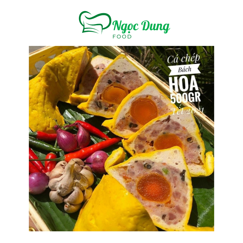 Chả hoa cá chép con 500gr