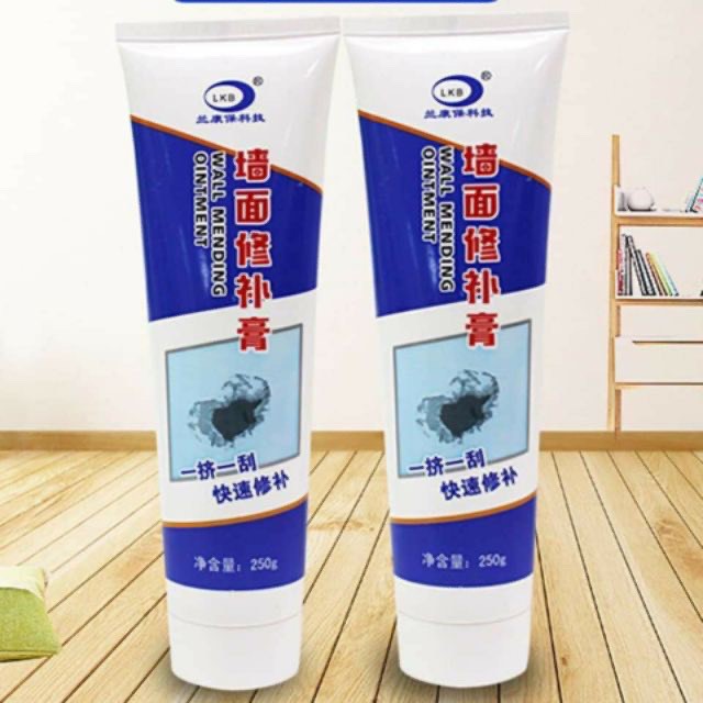 Tuýp Keo Vá Và sửa chữa Tường nứt nẻ, che màu vẽ, chống thấmThông Minh LKB 250g