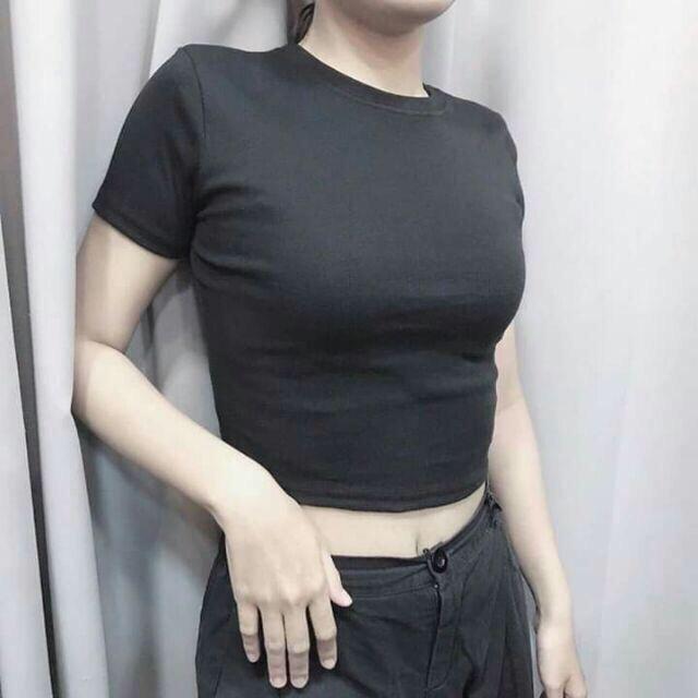 Áo croptop body thun gân HARI0321