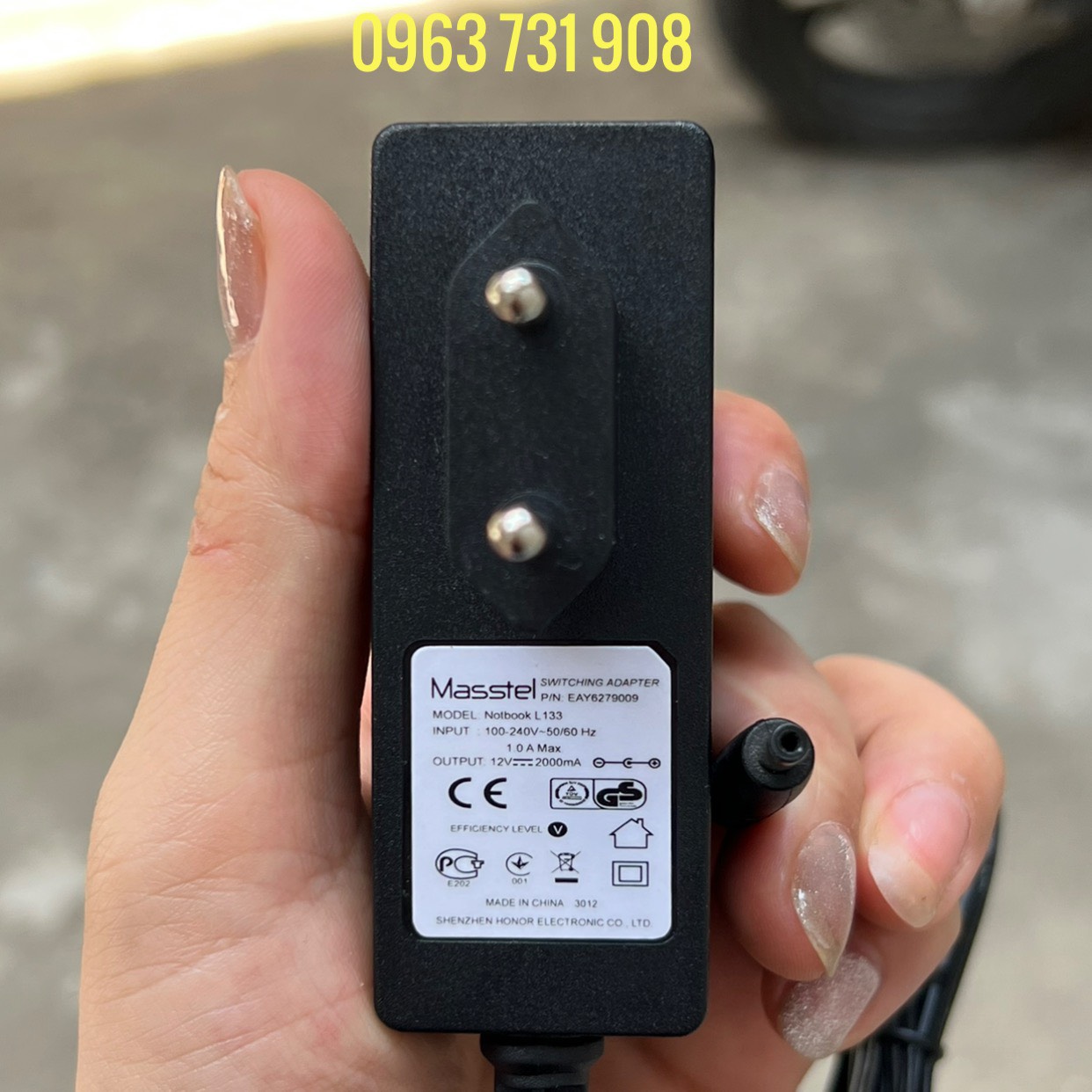 Sạc laptop Masstel Notebook L133