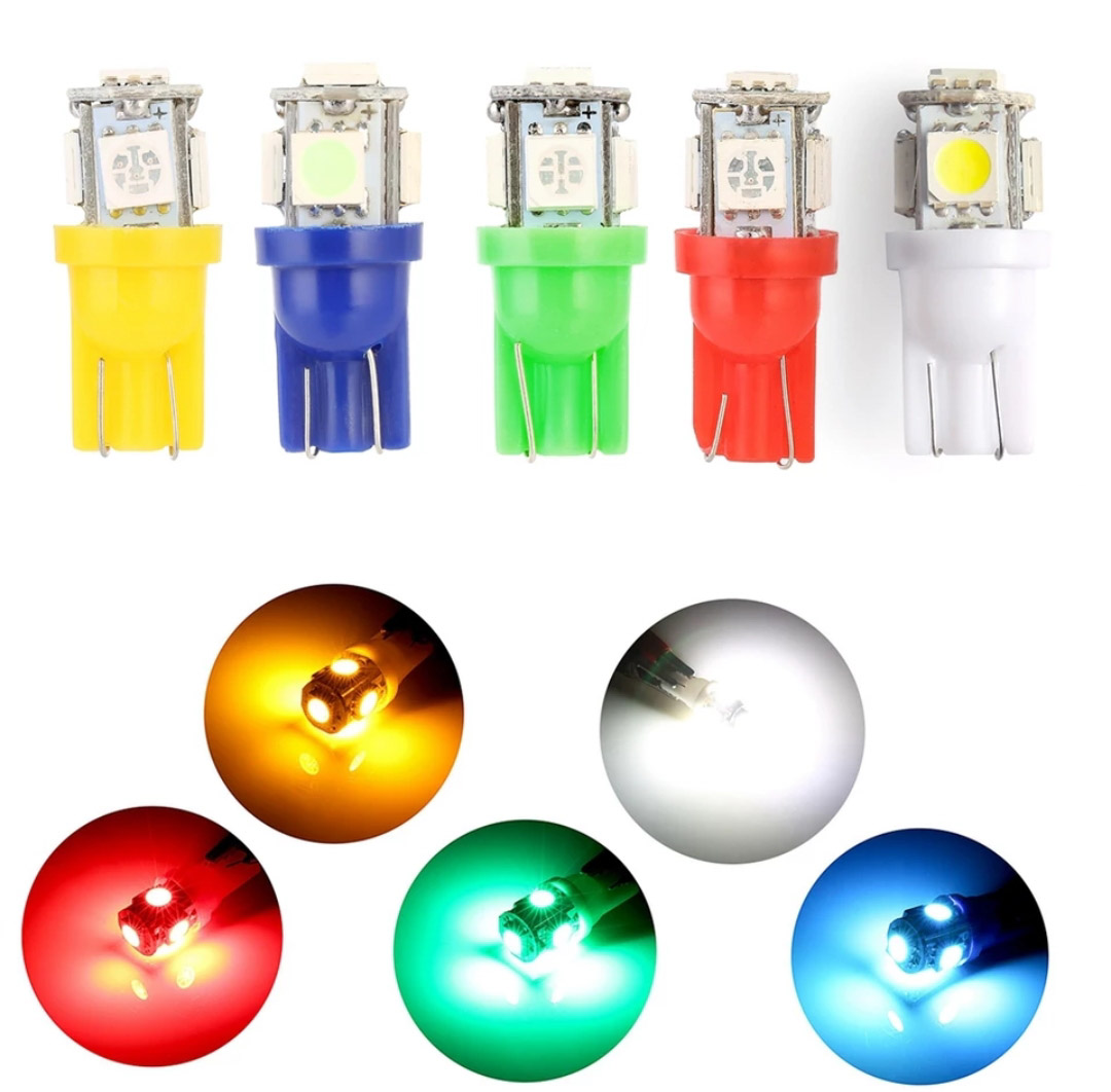 ĐÈN LED XI NHAN DEMI 5 TIM XE MÁY(giá 1 đôi )