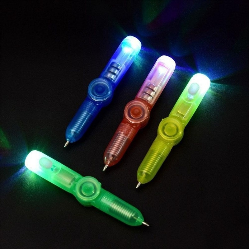 Bút Xoay Spinner Có Đèn Led Giúp Giảm Stress