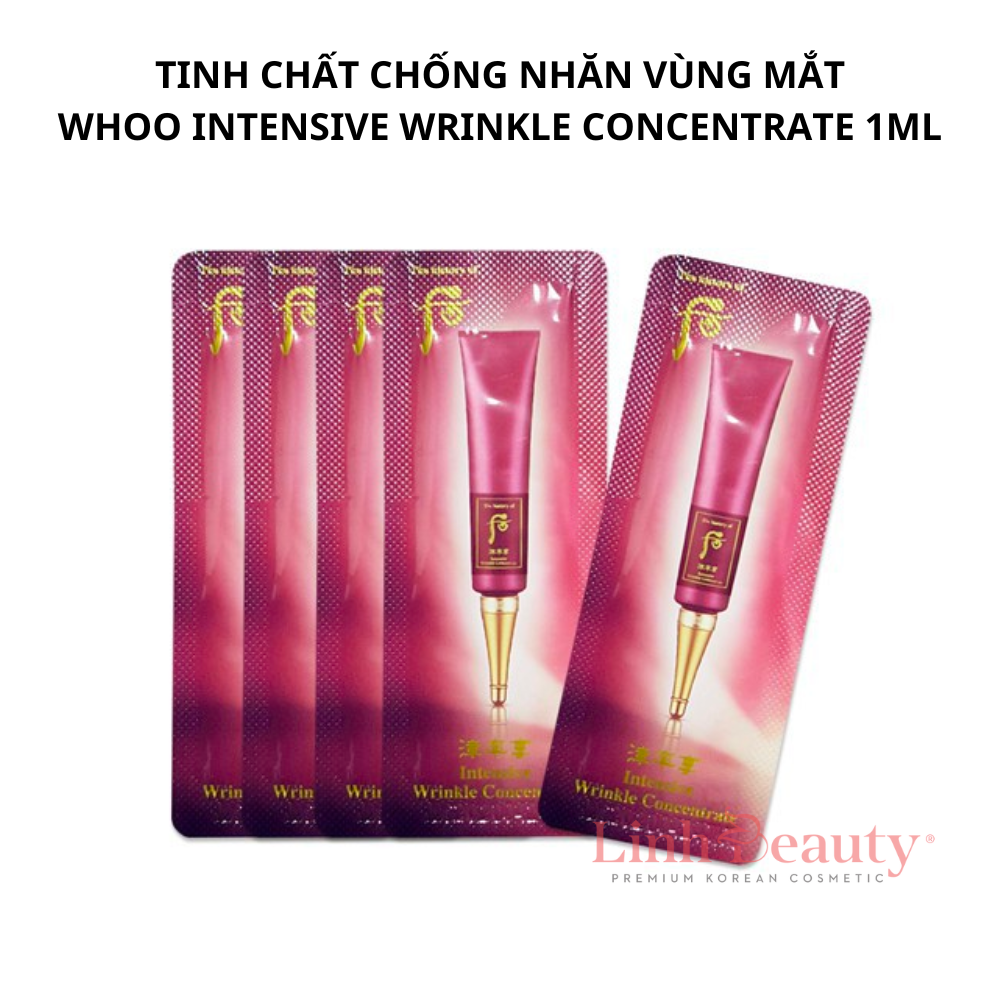 [WHOO] Tinh Chất Chống Nhăn vùng mắt Whoo Intensive Wrinkle Concentrate 1ml