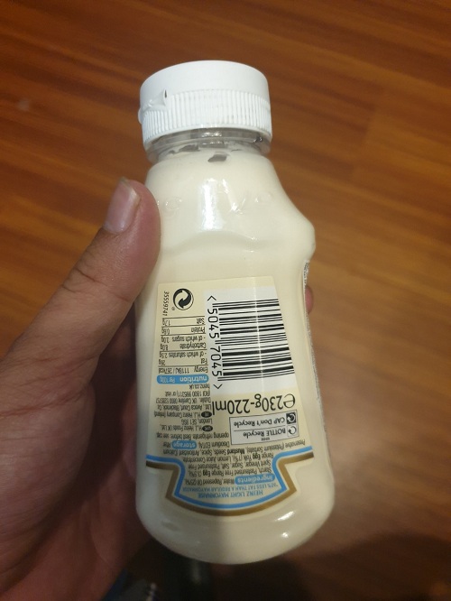 Light Heinz maynot sauce 220ml (low fat)