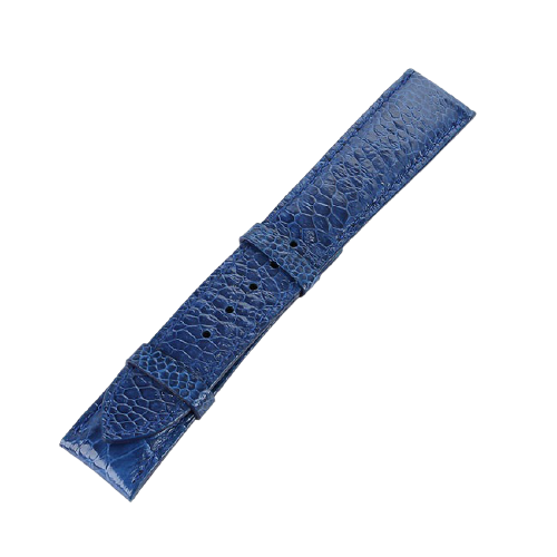 Dây đồng hồ da đà điểu size 16, 18, 20 màu xanh dương TH8463
