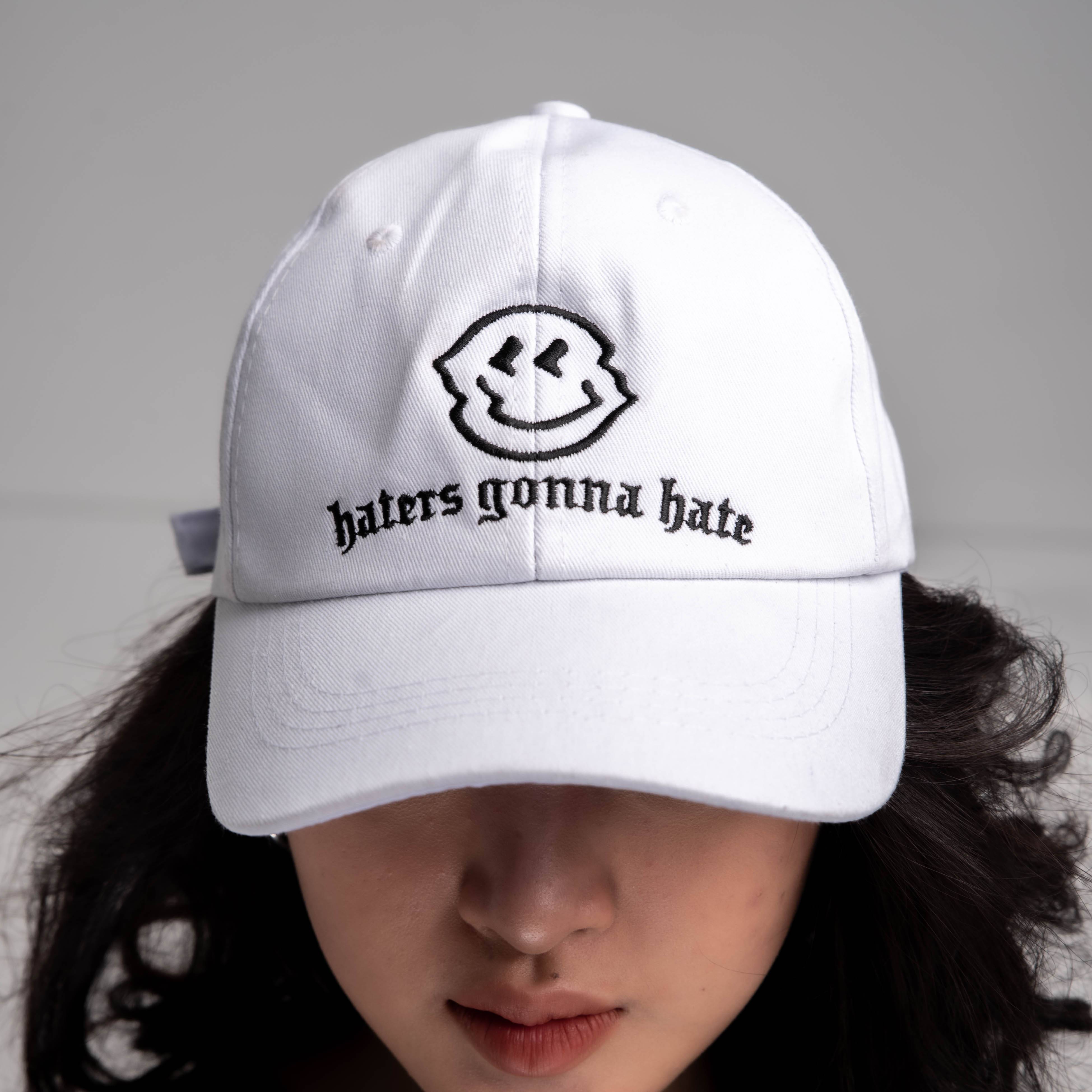 PARADOX Nón kết HATERS CAP  - BLACK WORDING