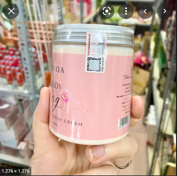 Kem body Bông trắng da dưỡng ẩm 250gr