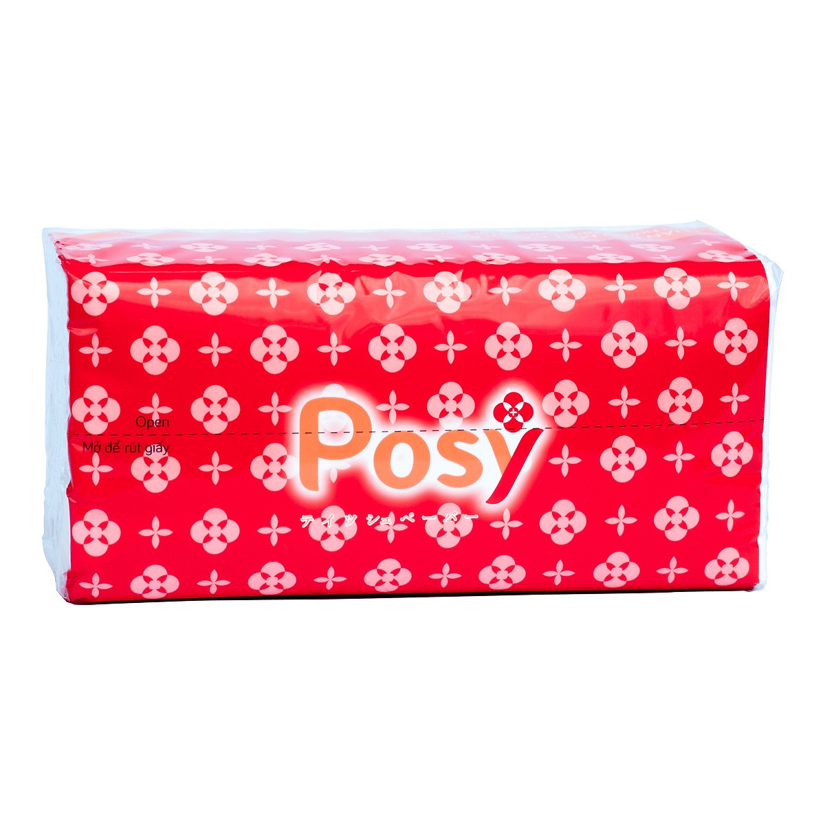 Khăn giấy lụa Posy 2 lớp 250 miếng/ gói