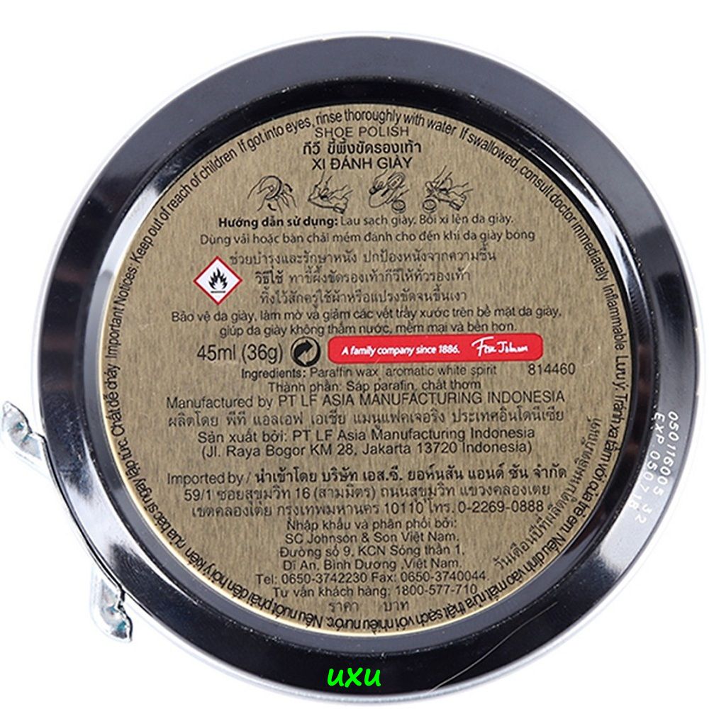 Xi Đánh Giày Kiwi 45ml