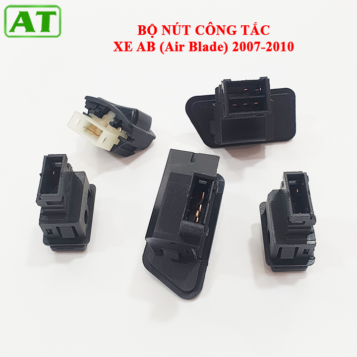 Bộ nút công tắc xe AB (Air Blade) cũ đời từ năm 2007 đến 2010