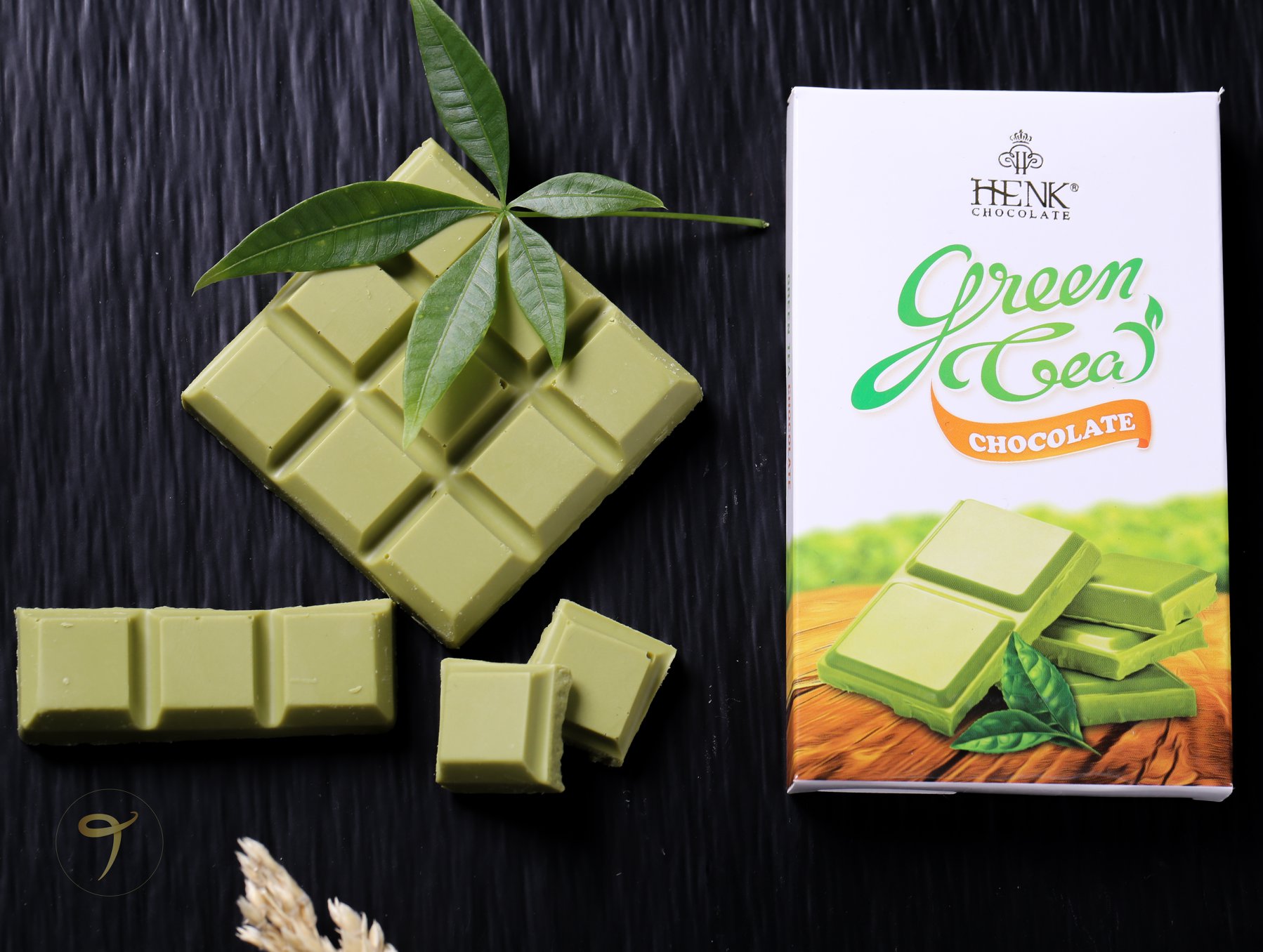Socola trà xanh Henk thanh 100g