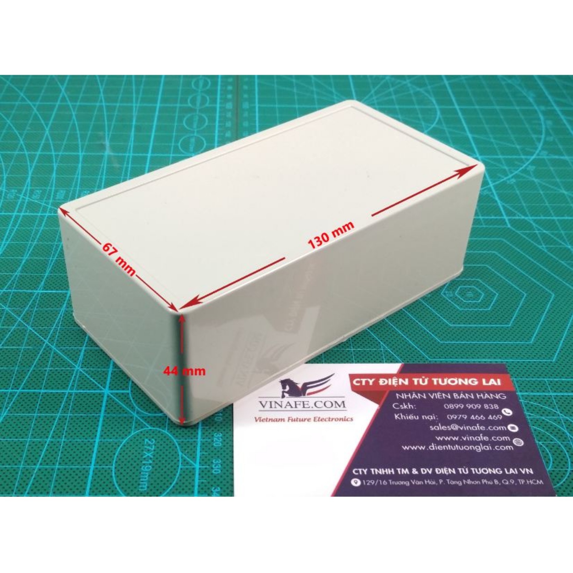 Hộp Nhựa 130x67x44 mm (dài x rộng x cao)