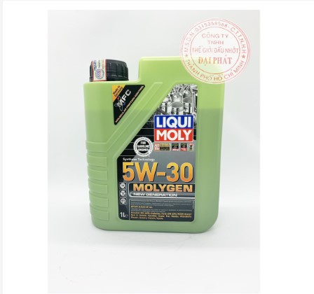 [HCM]Dầu nhớt Liqui moly 5w30 molygen dầu nhớt xe tay ga và ôtô cao cấp - 1 LÍT