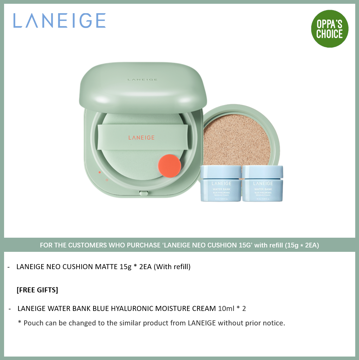 [NEW] ADVANCED LANEIGE NEO CUSHION MATTE