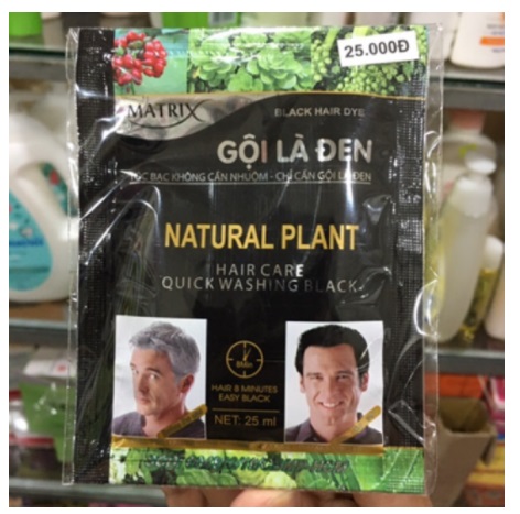 1 gói Gội là đen Matrix 25ml