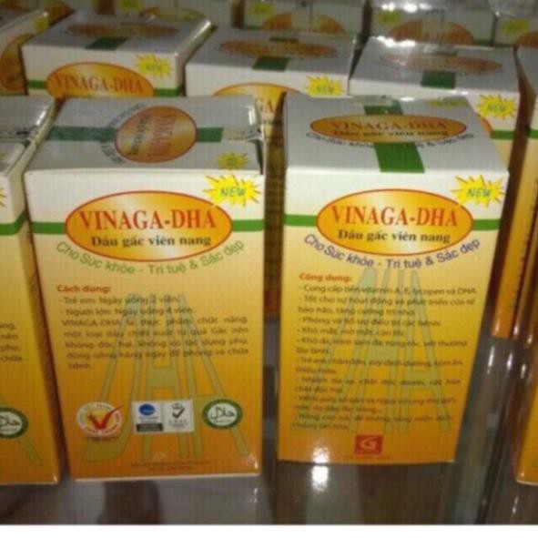 Dầu gấc VINAGA DHA Sáng mắt đẹp da