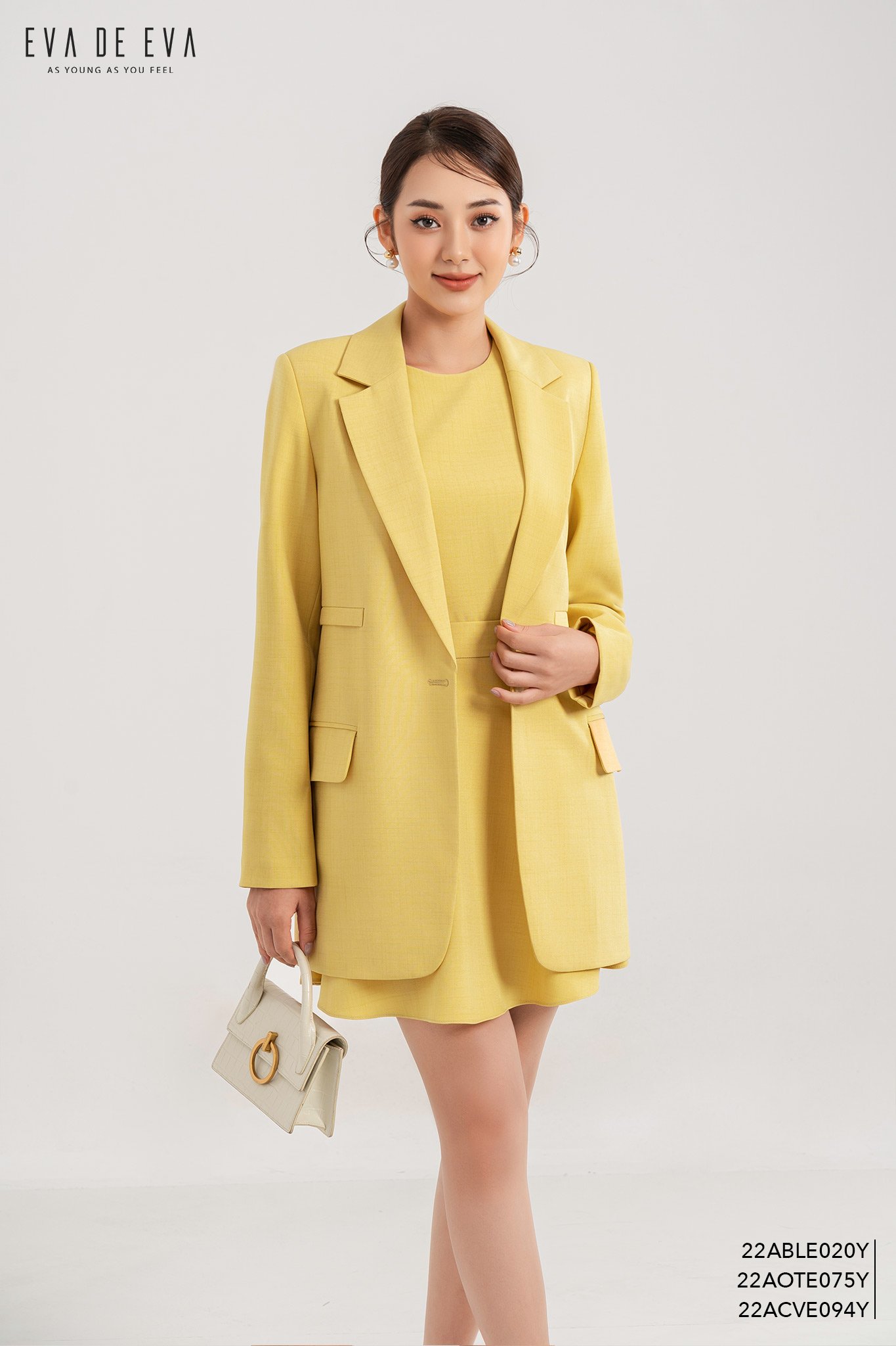 Áo kiểu EVA DE EVA 22AOTE075Y