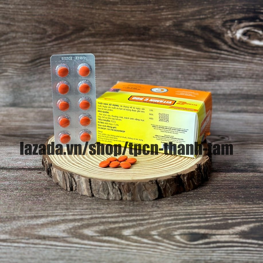Viên uống VITAMIN C500 bổ sung vitamin c tăng cường sức đề kháng – Hộp 100 viên