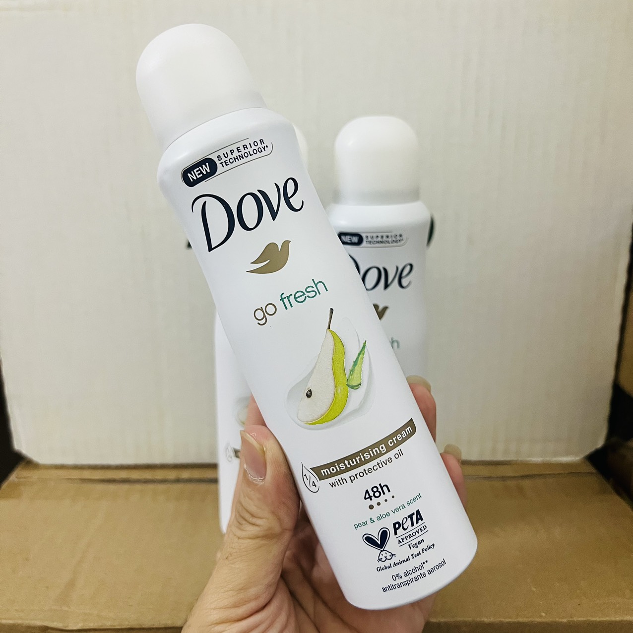 Xịt Khử Mùi Toàn Thân Dove 150ml Hương Nước Hoa - Khử mùi suốt 48h ( Nhiều mùi lựa chọn )