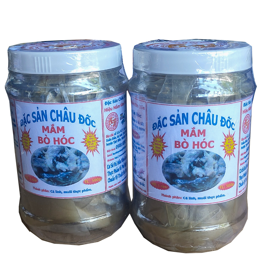 500gr Mắm Bò Hóc Cá Linh Châu Đốc Chất Lượng Cao