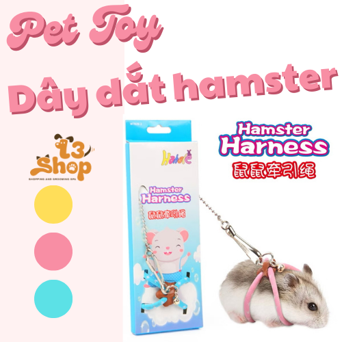 Dây dắt Hahale dành cho hamster, sóc - T3 PETS SHOP
