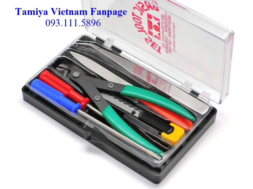 74016 bộ dụng cụ cơ bản tamiya basic tool set