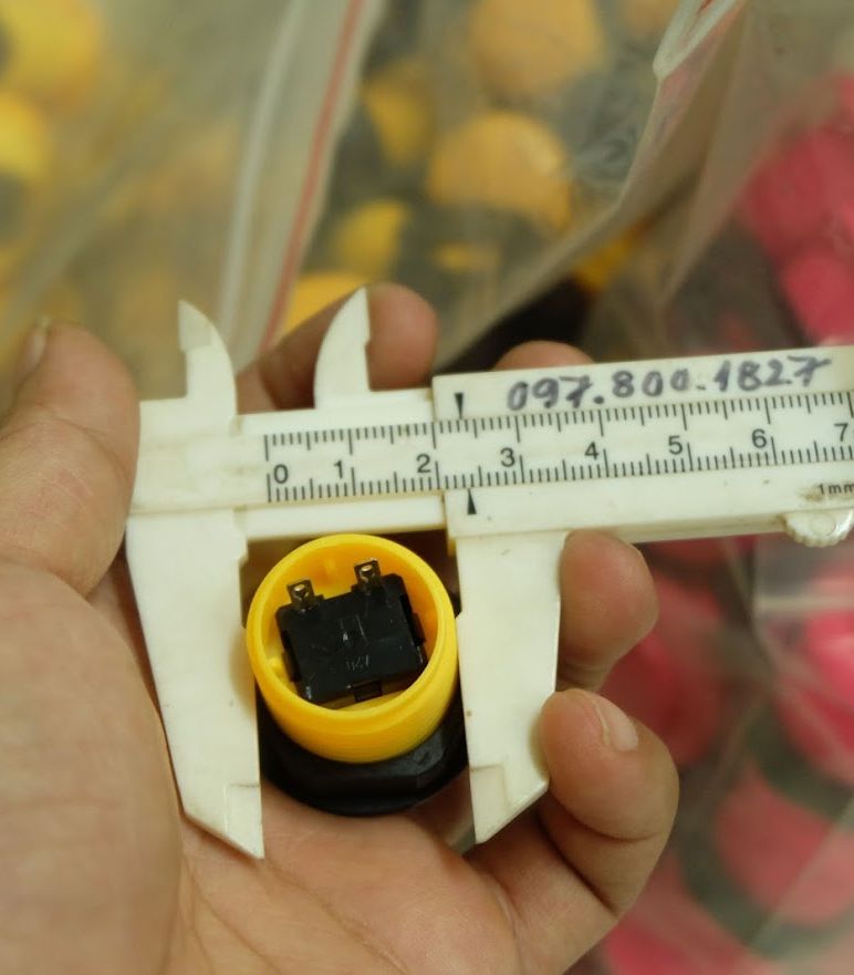 Nút nhấn cho Máy Điện Tử Siêu Thị, Trò chơi Đối Kháng (Arcade Button)