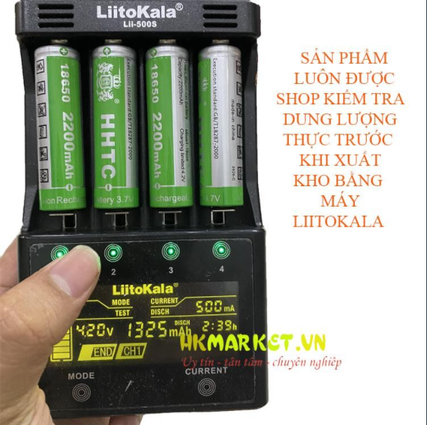 Bộ 2 pin sạc 3.7V 18650