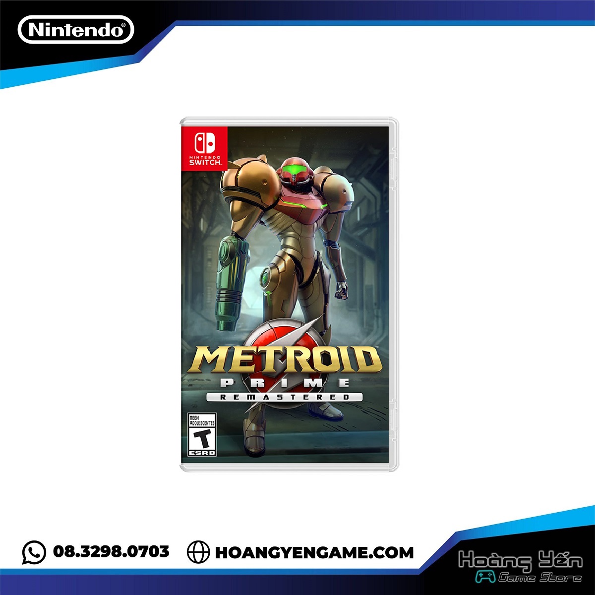 Băng Game Metroid Prime Remastered Nintendo Switch