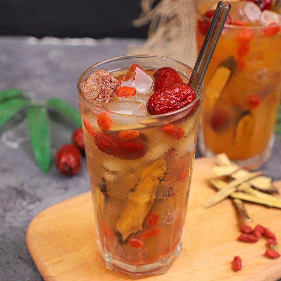 sét 30 gói trà lipton thảo mộc ( xí muội - táo đỏ - táo đen, kỷ tử,-cam thảo - long nhãn - trần bì- nho khô )-THẢO MỘC MY TEA