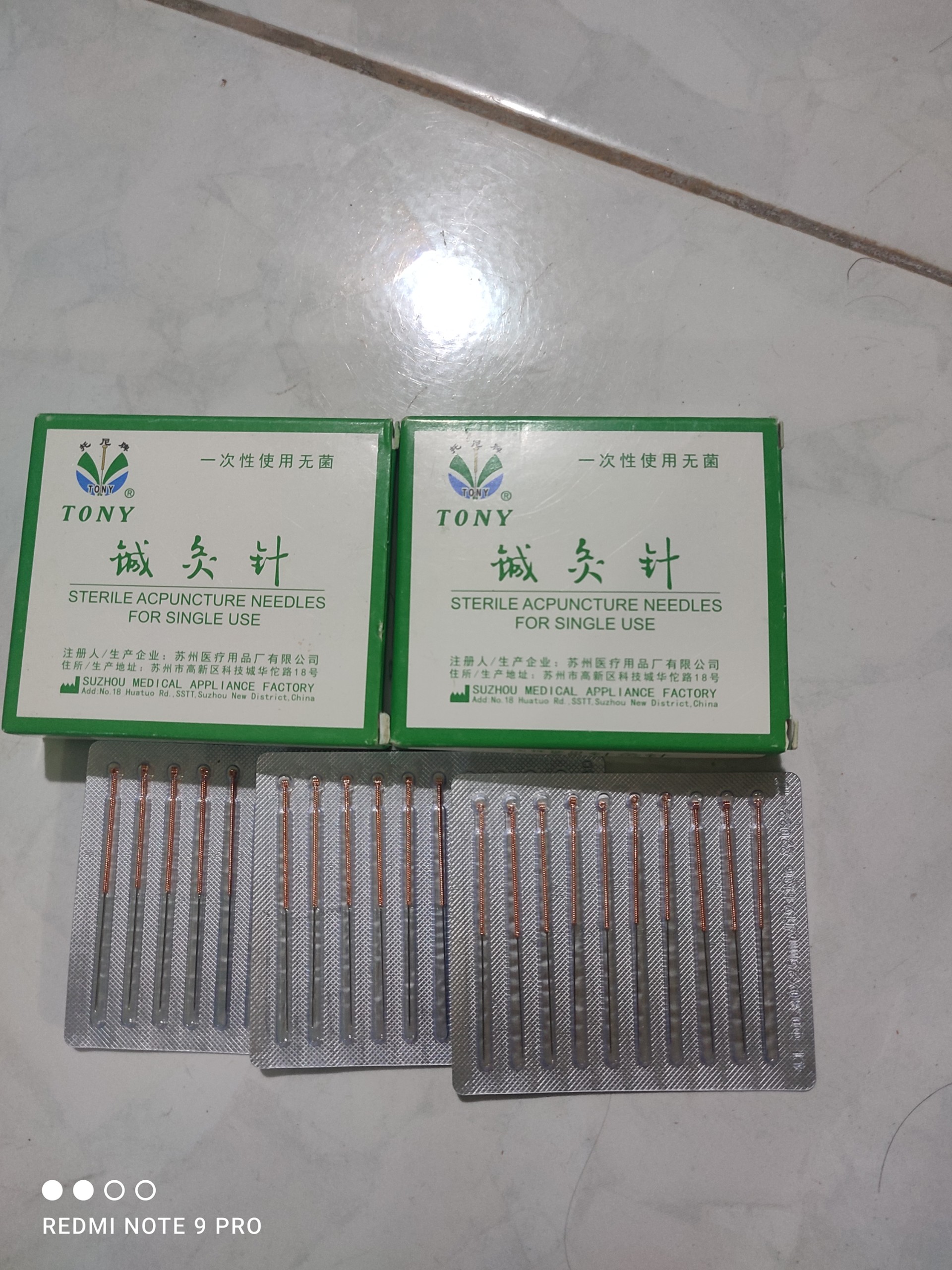 Kim châm cứu Tony 0.3x25mm