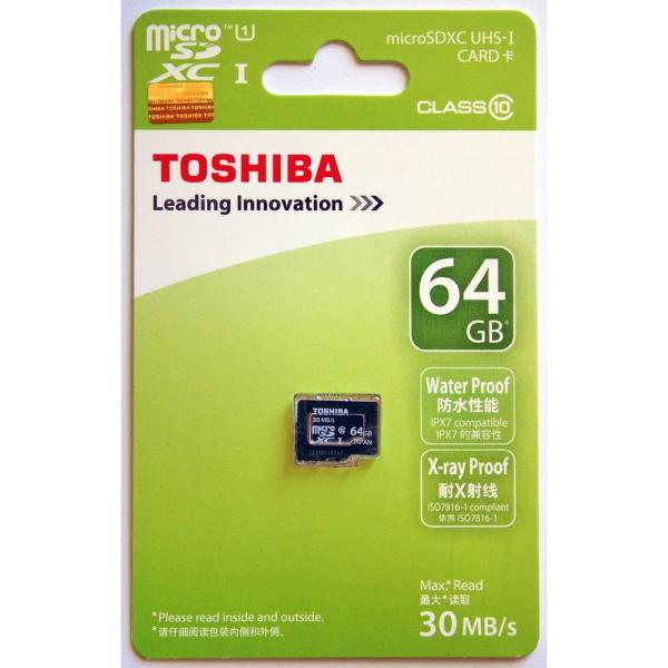 THẺ NHỚ MICRO SD 64G TOSHIBA BOX XANH