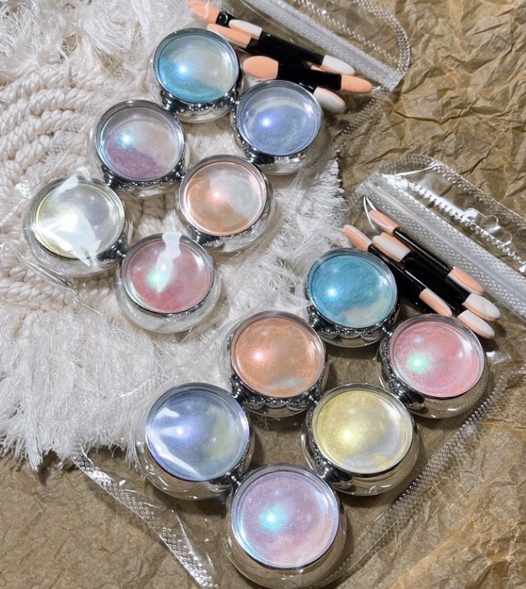 {CJ Nails Store} Set phụ kiện tráng gương Neon 6 màu
