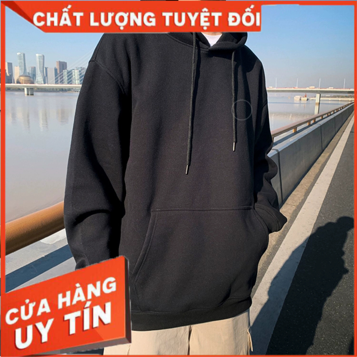 Áo Hoodie Trơn Basic Nam Nữ Có Nhiều Màu Lựa Chọn
