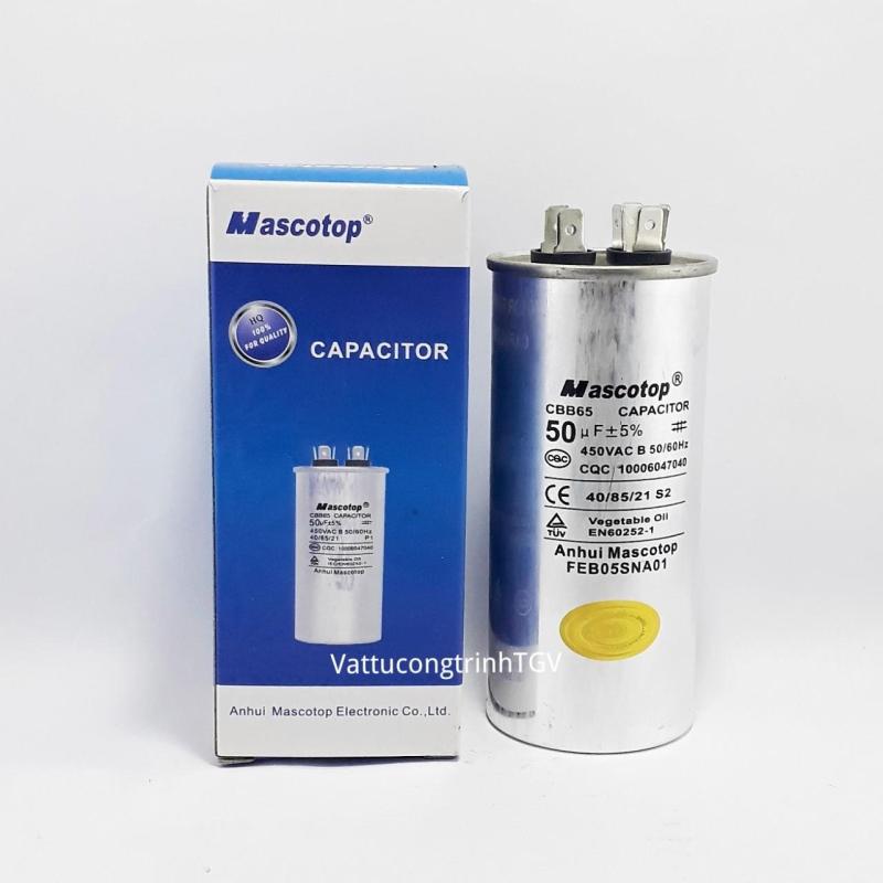 Bảng giá Tụ Mascotop CBB65 50mF+5% (Dùng cho điều hòa) Điện máy Pico