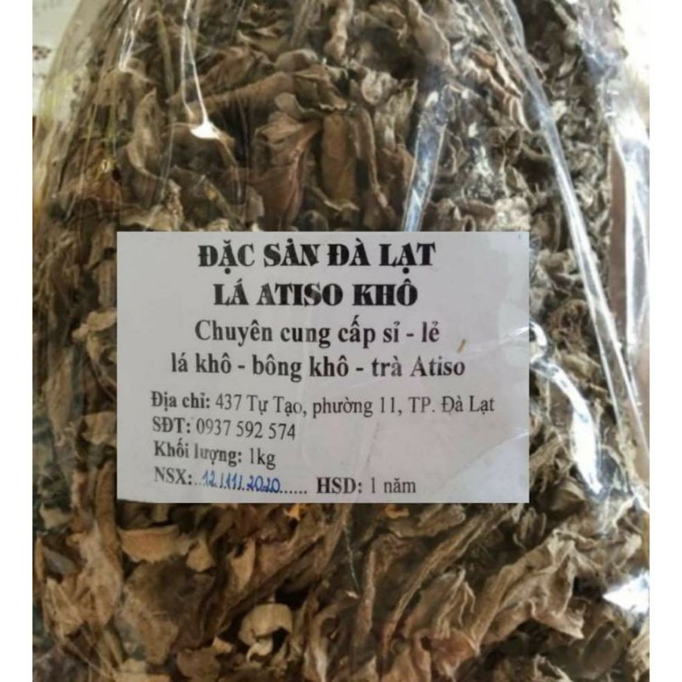 lá atiso khô đà lạt 1kg