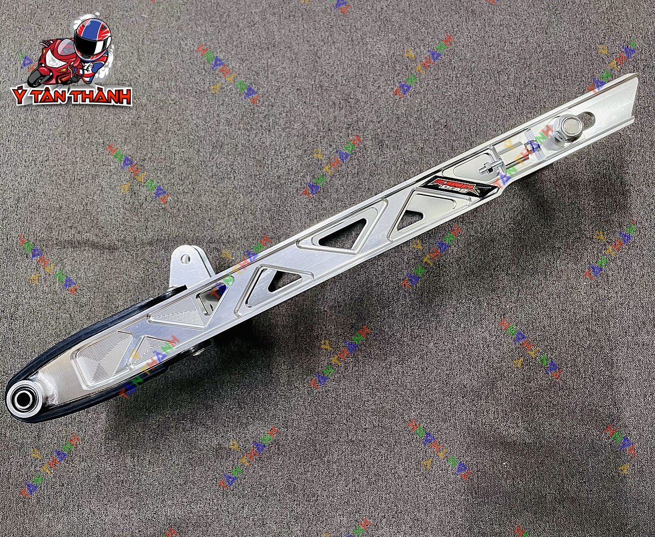 gấp nhôm bạc exciter 150 phay lổ