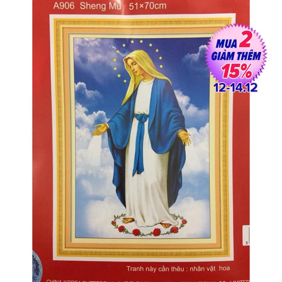 Dlh-ya906- tranh thêu chúa jessu-51.70