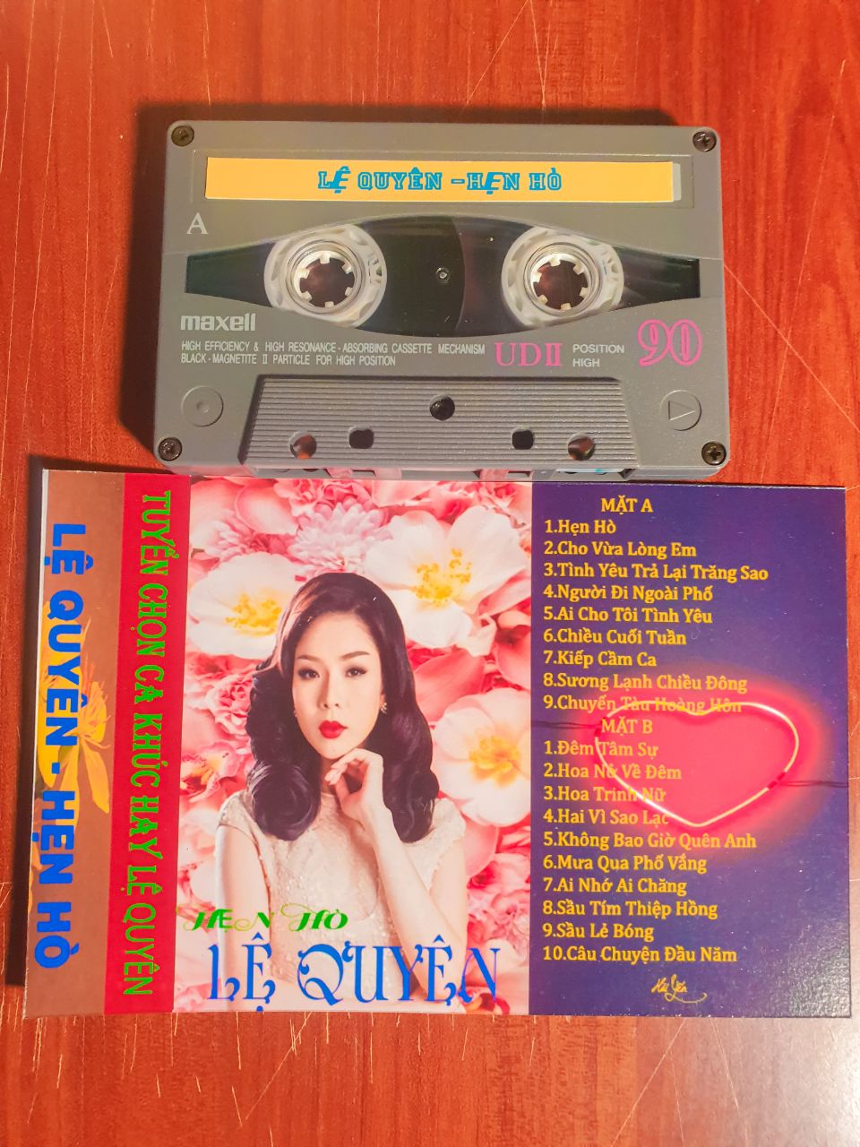 BĂNG CASSETTE LỆ QUYÊN HẸN HÒ